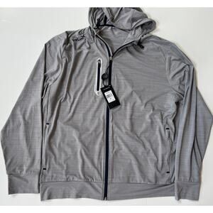 RLX Ralph Lauren Men's Torrey Pines Pullover Hoodie Grey Size 2XL NWT